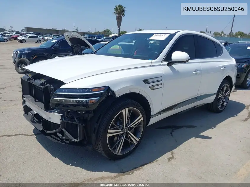 2025 Genesis Gv80 Coupe 3.5T E-Sc VIN: KMUJBESC6SU250046 Lot: 45008548