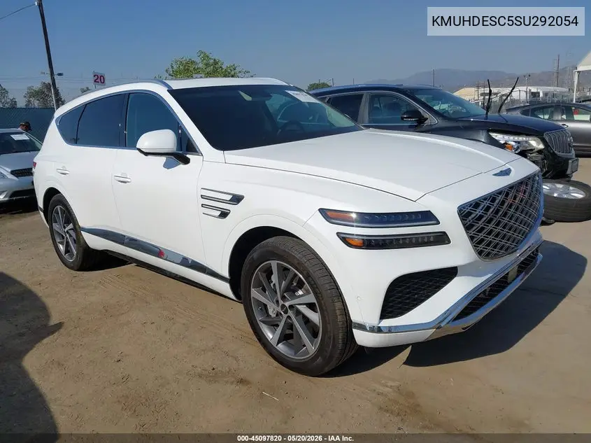 2025 Genesis Gv80 3.5T Advanced Awd VIN: KMUHDESC5SU292054 Lot: 45097820