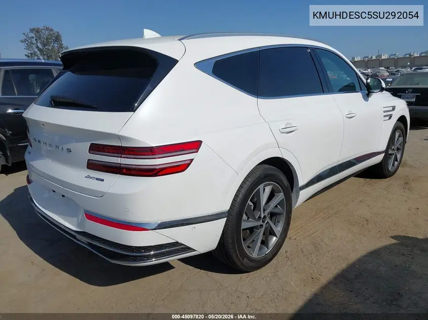 2025 Genesis Gv80 3.5T Advanced Awd VIN: KMUHDESC5SU292054 Lot: 45097820