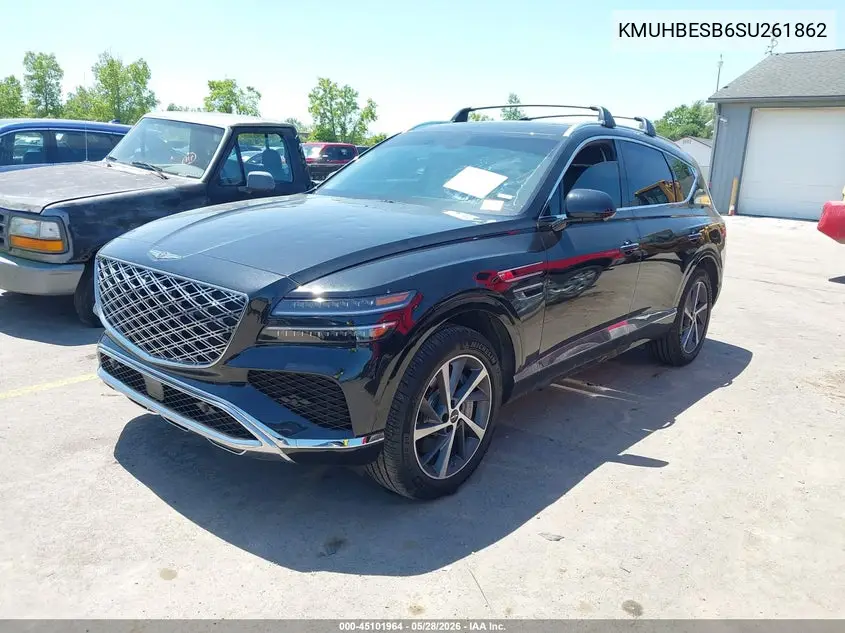 2025 Genesis Gv80 2.5T Advanced Awd VIN: KMUHBESB6SU261862 Lot: 45101964