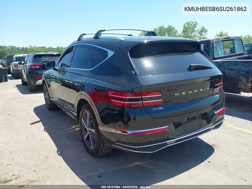 2025 Genesis Gv80 2.5T Advanced Awd VIN: KMUHBESB6SU261862 Lot: 45101964