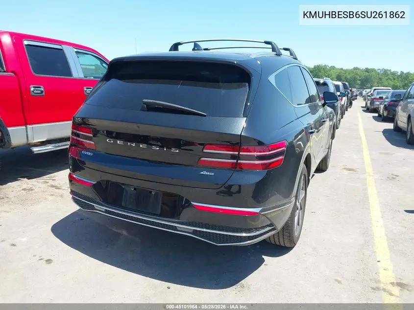 2025 Genesis Gv80 2.5T Advanced Awd VIN: KMUHBESB6SU261862 Lot: 45101964