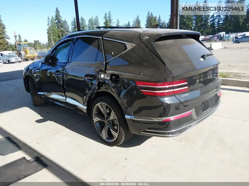 2025 Genesis Gv80 3.5T Prestige Awd VIN: KMUHEESC3SU239463 Lot: 45225158