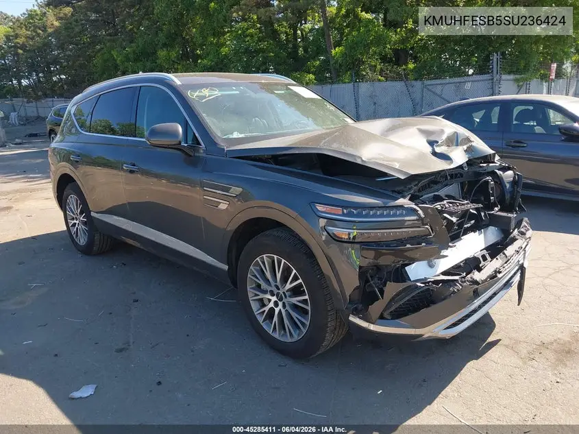 2025 Genesis Gv80 2.5T Standard Awd VIN: KMUHFESB5SU236424 Lot: 45285411