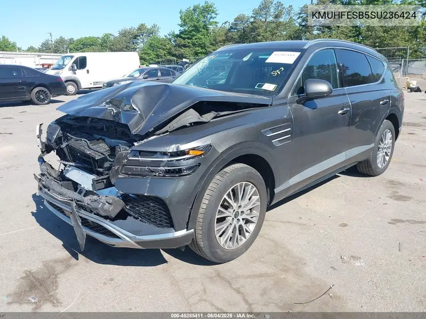 2025 Genesis Gv80 2.5T Standard Awd VIN: KMUHFESB5SU236424 Lot: 45285411