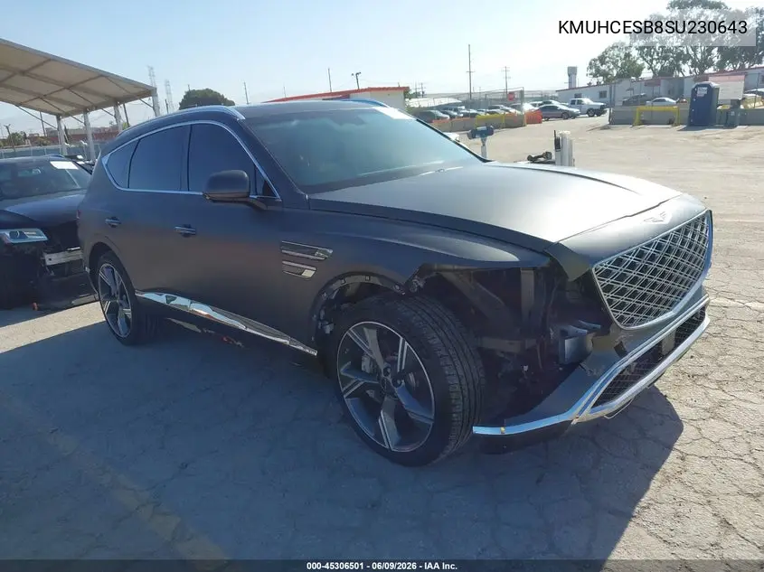 2025 Genesis Gv80 2.5T Prestige Awd VIN: KMUHCESB8SU230643 Lot: 45306501