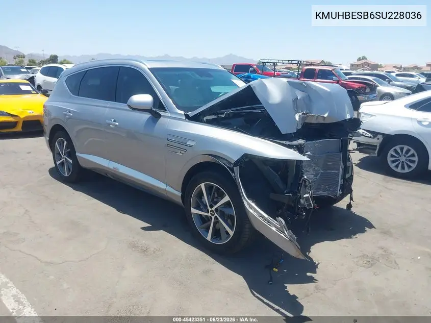 2025 Genesis Gv80 2.5T Advanced Awd VIN: KMUHBESB6SU228036 Lot: 45423351