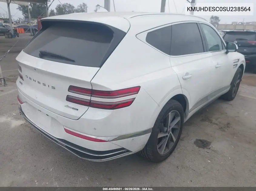 2025 Genesis Gv80 3.5T Advanced Awd VIN: KMUHDESC0SU238564 Lot: 45490501