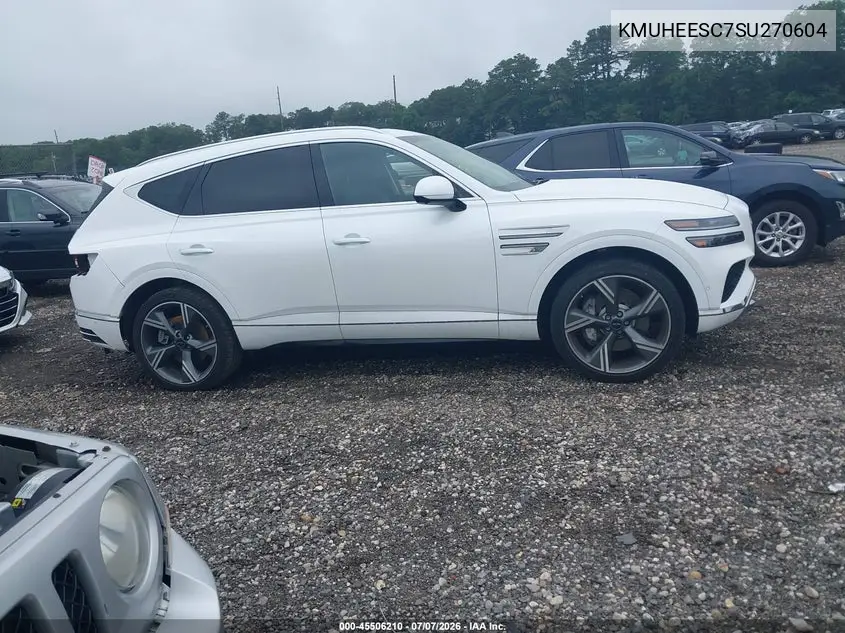 2025 Genesis Gv80 3.5T Prestige Awd VIN: KMUHEESC7SU270604 Lot: 45506210