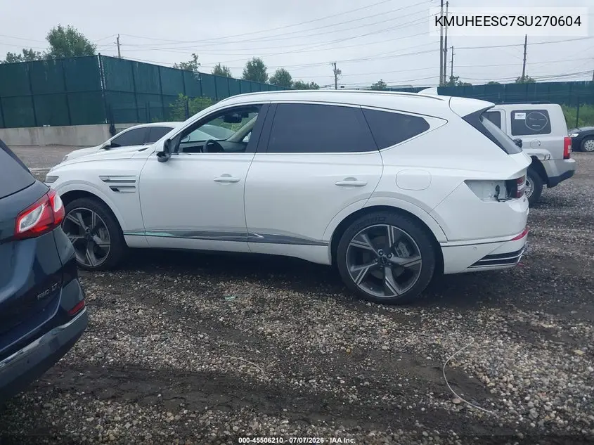 2025 Genesis Gv80 3.5T Prestige Awd VIN: KMUHEESC7SU270604 Lot: 45506210