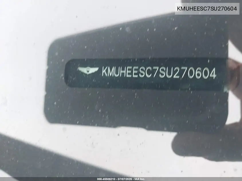 2025 Genesis Gv80 3.5T Prestige Awd VIN: KMUHEESC7SU270604 Lot: 45506210