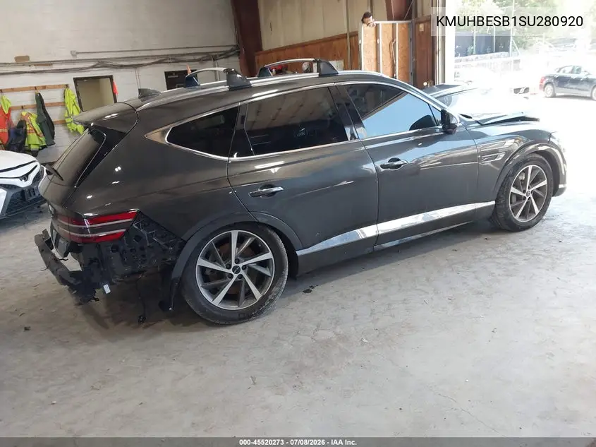 2025 Genesis Gv80 2.5T Advanced Awd VIN: KMUHBESB1SU280920 Lot: 45520273