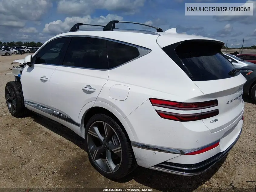 2025 Genesis Gv80 2.5T Prestige Awd VIN: KMUHCESB8SU280068 Lot: 45583446