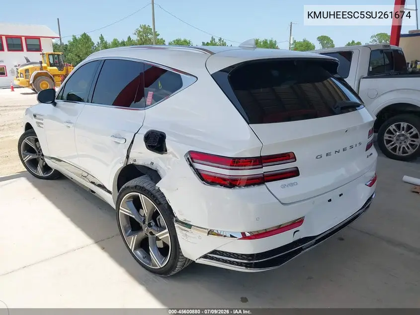 2025 Genesis Gv80 3.5T Prestige Awd VIN: KMUHEESC5SU261674 Lot: 45600880