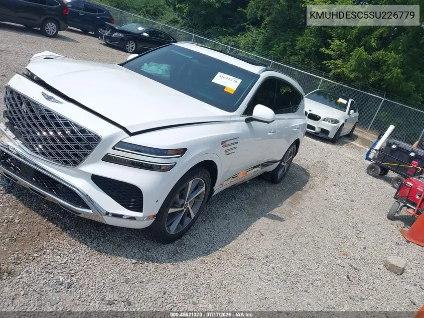 2025 Genesis Gv80 3.5T Advanced Awd VIN: KMUHDESC5SU226779 Lot: 45621370