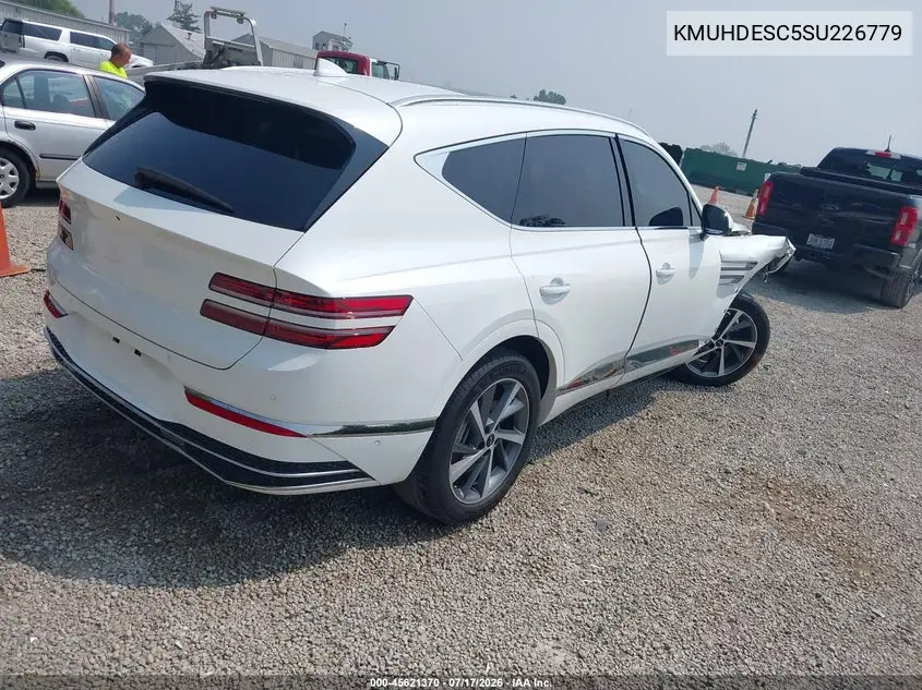2025 Genesis Gv80 3.5T Advanced Awd VIN: KMUHDESC5SU226779 Lot: 45621370