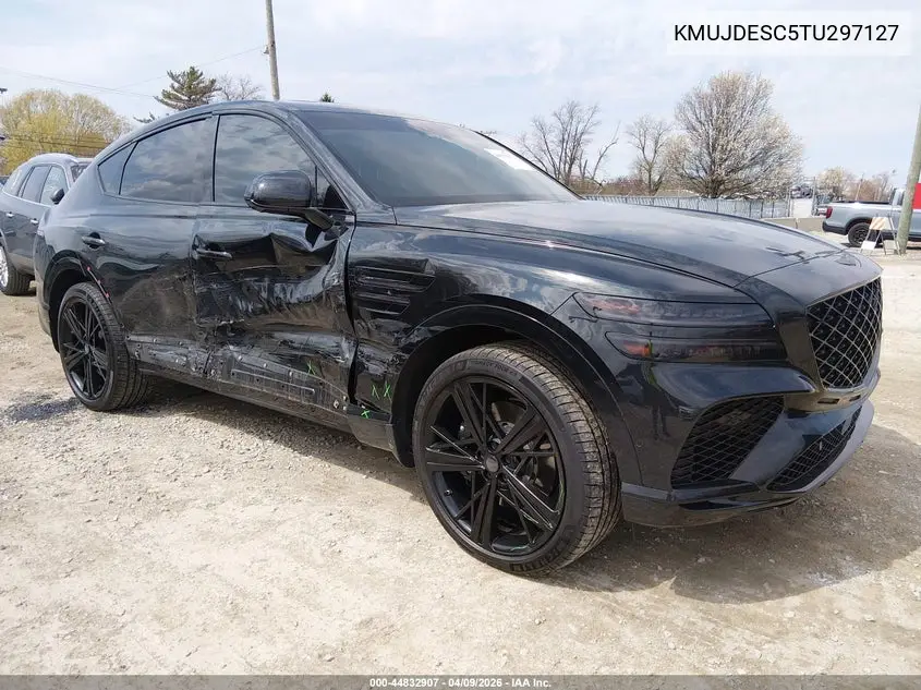 2026 Genesis Gv80 Coupe 3.5T E-Sc Prestige Black Awd VIN: KMUJDESC5TU297127 Lot: 44832907