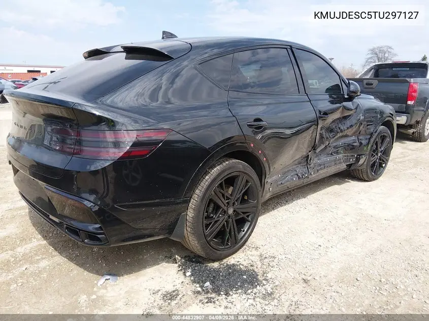 2026 Genesis Gv80 Coupe 3.5T E-Sc Prestige Black Awd VIN: KMUJDESC5TU297127 Lot: 44832907