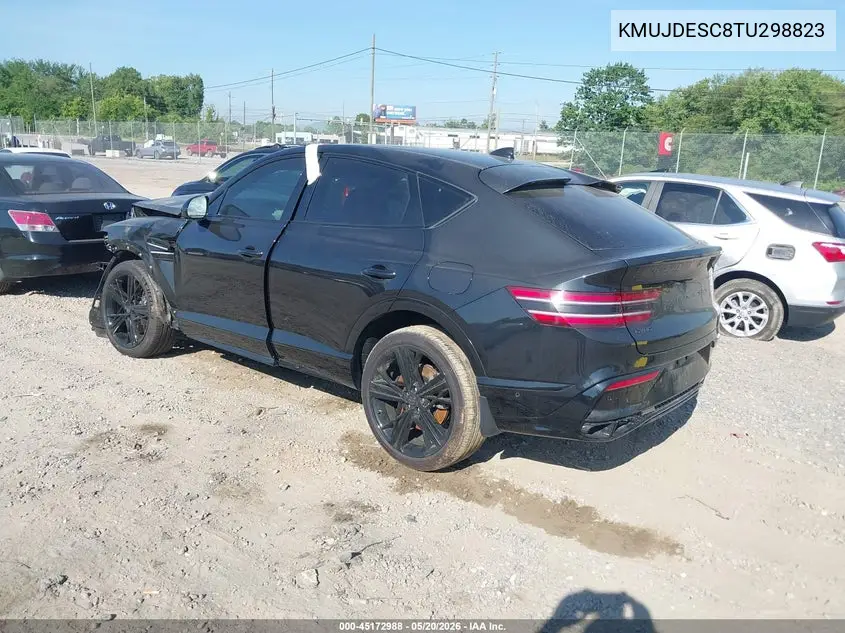 2026 Genesis Gv80 Coupe 3.5T E-Sc Prestige Black Awd VIN: KMUJDESC8TU298823 Lot: 45172988