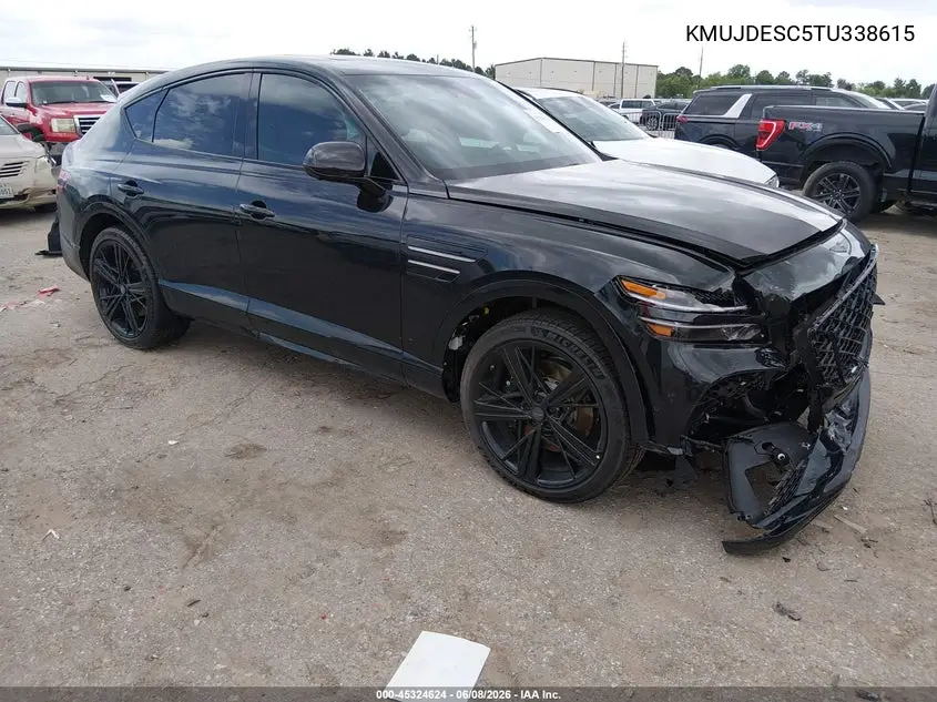 2026 Genesis Gv80 Coupe 3.5T E-Sc Prestige Black Awd VIN: KMUJDESC5TU338615 Lot: 45324624