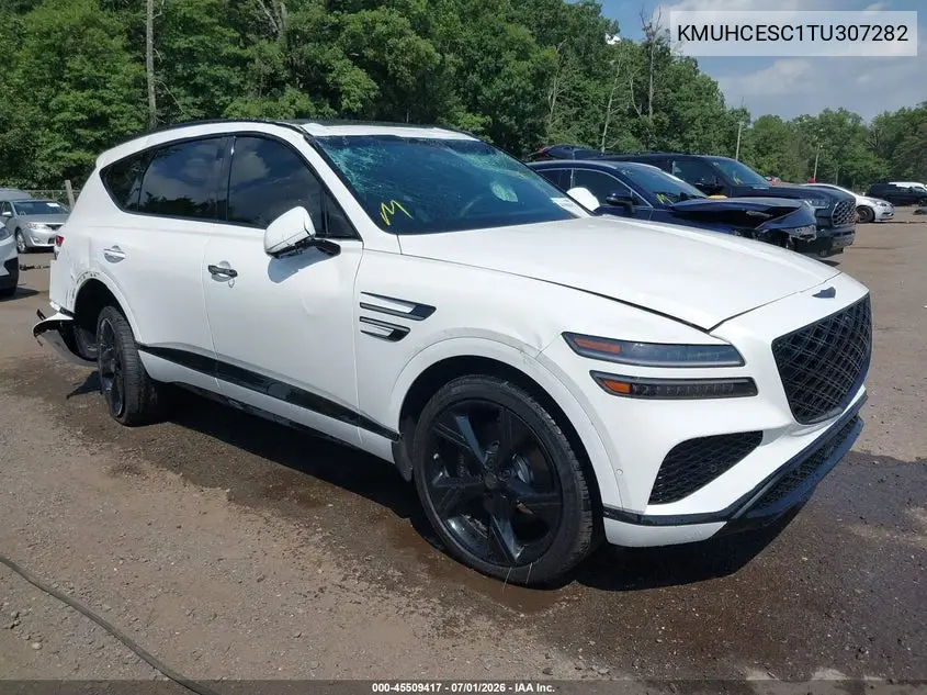 2026 Genesis Gv80 3.5T Prestige Black Awd VIN: KMUHCESC1TU307282 Lot: 45509417