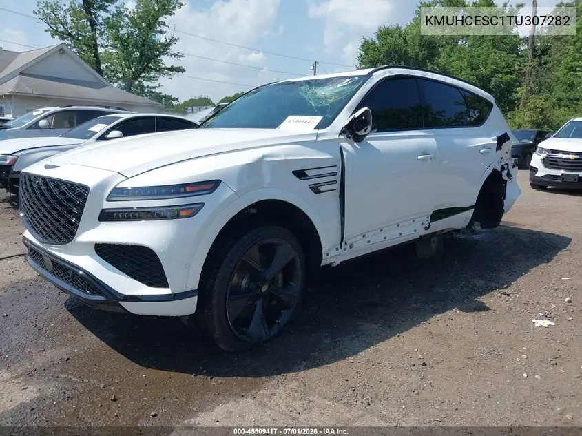 2026 Genesis Gv80 3.5T Prestige Black Awd VIN: KMUHCESC1TU307282 Lot: 45509417