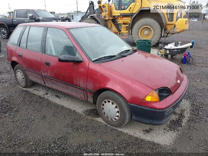 1994 Geo Metro VIN: 2C1MR6461R6710065 Lot: 43312390