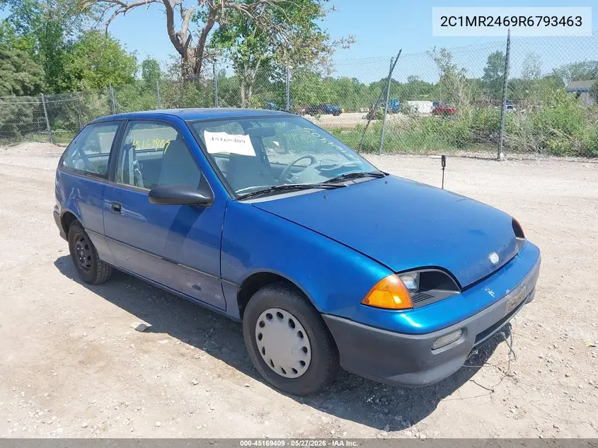 1994 Geo Metro VIN: 2C1MR2469R6793463 Lot: 45169409