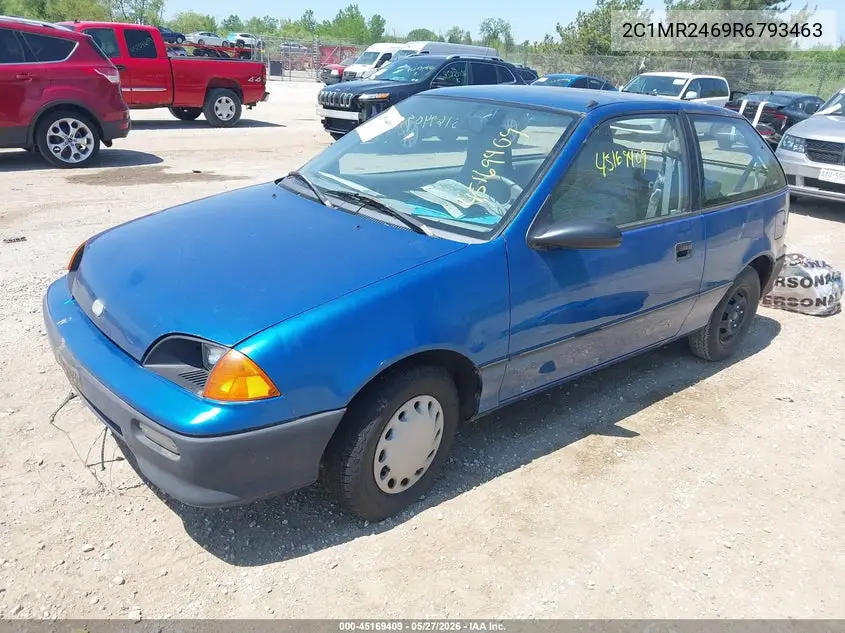 1994 Geo Metro VIN: 2C1MR2469R6793463 Lot: 45169409