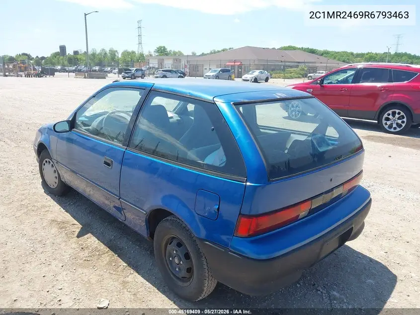 1994 Geo Metro VIN: 2C1MR2469R6793463 Lot: 45169409