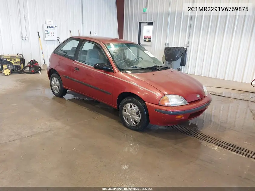 1997 Geo Metro Lsi VIN: 2C1MR2291V6769875 Lot: 44931822