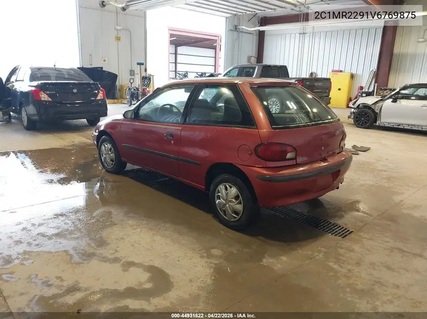 1997 Geo Metro Lsi VIN: 2C1MR2291V6769875 Lot: 44931822