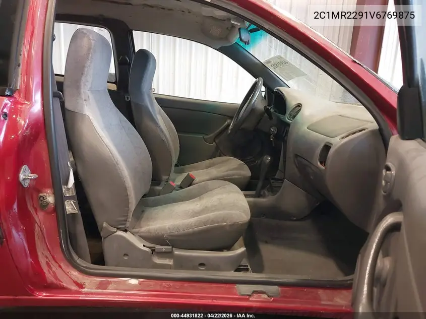 1997 Geo Metro Lsi VIN: 2C1MR2291V6769875 Lot: 44931822