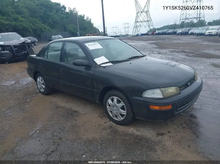 1997 Geo Prizm VIN: 1Y1SK5260VZ410765 Lot: 45462074