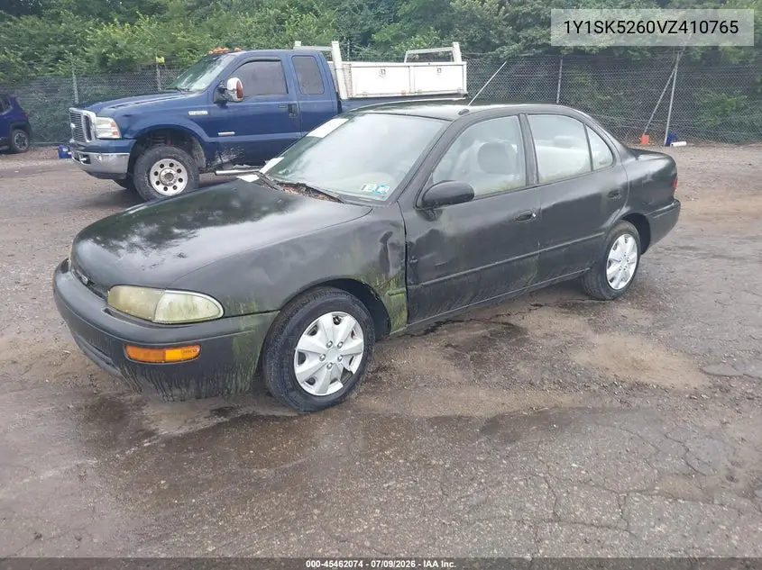 1997 Geo Prizm VIN: 1Y1SK5260VZ410765 Lot: 45462074