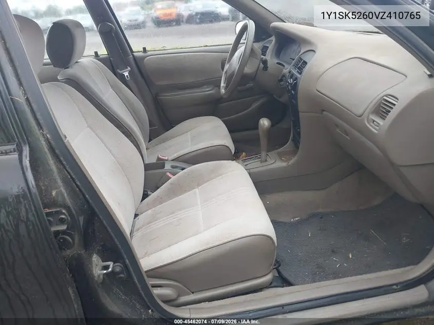 1997 Geo Prizm VIN: 1Y1SK5260VZ410765 Lot: 45462074