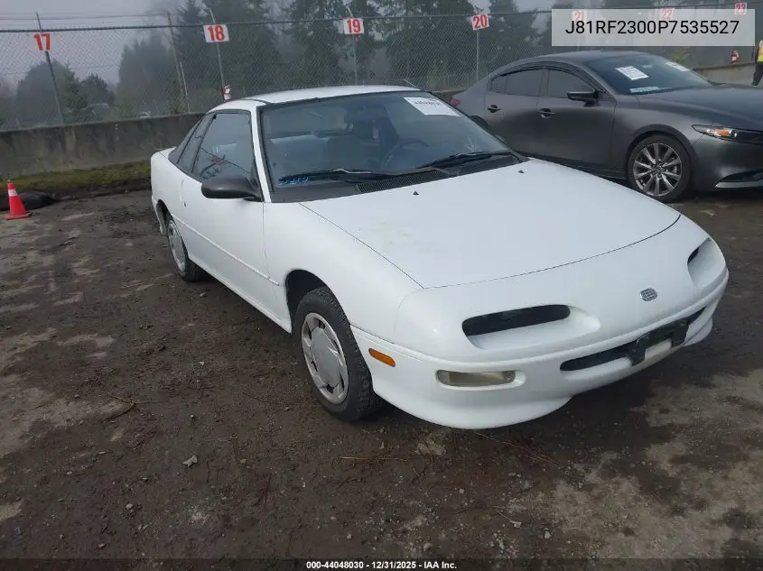 1993 Geo Storm VIN: J81RF2368P7535527 Lot: 44048030