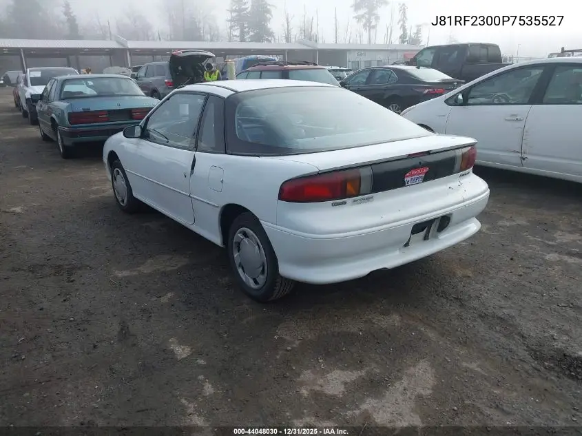 1993 Geo Storm VIN: J81RF2368P7535527 Lot: 44048030