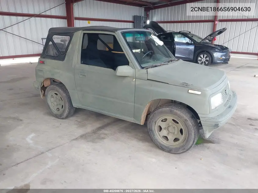 1995 Geo Tracker VIN: 2CNBE1866S6904630 Lot: 45208876