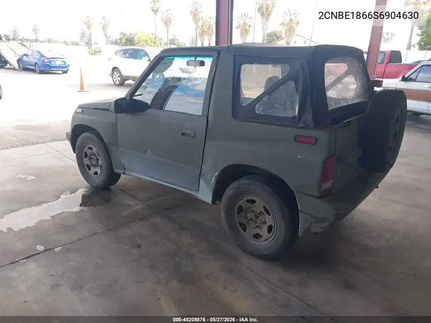 1995 Geo Tracker VIN: 2CNBE1866S6904630 Lot: 45208876