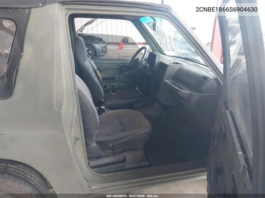 1995 Geo Tracker VIN: 2CNBE1866S6904630 Lot: 45208876