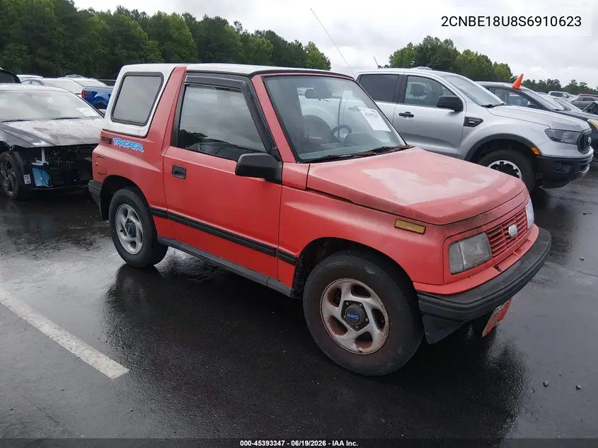 1995 Geo Tracker VIN: 2CNBE18U8S6910623 Lot: 45393347