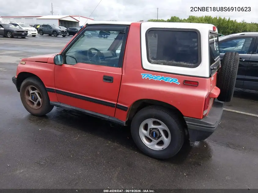 1995 Geo Tracker VIN: 2CNBE18U8S6910623 Lot: 45393347