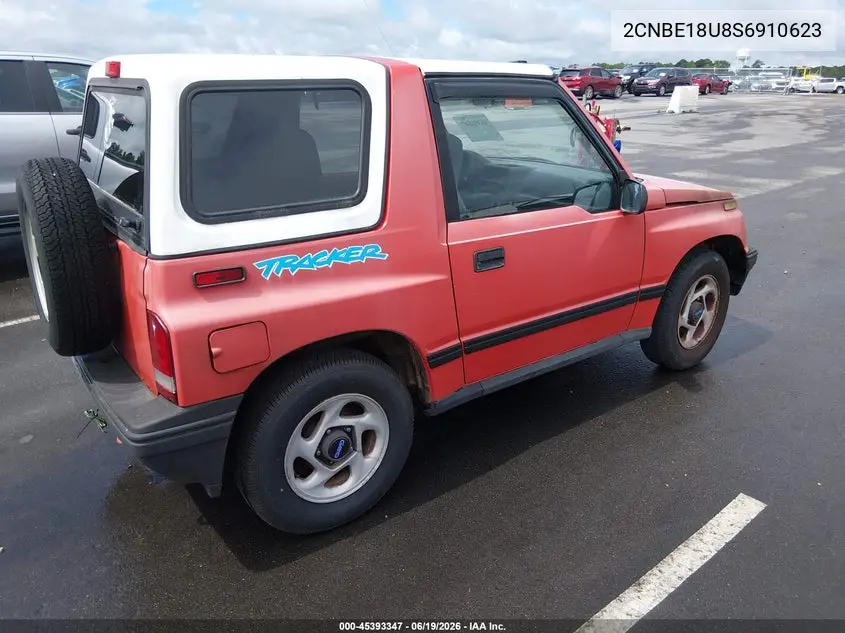 1995 Geo Tracker VIN: 2CNBE18U8S6910623 Lot: 45393347