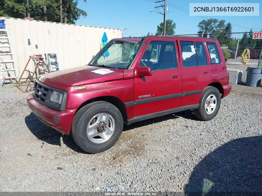 1996 Geo Tracker VIN: 2CNBJ1366T6922601 Lot: 45156745
