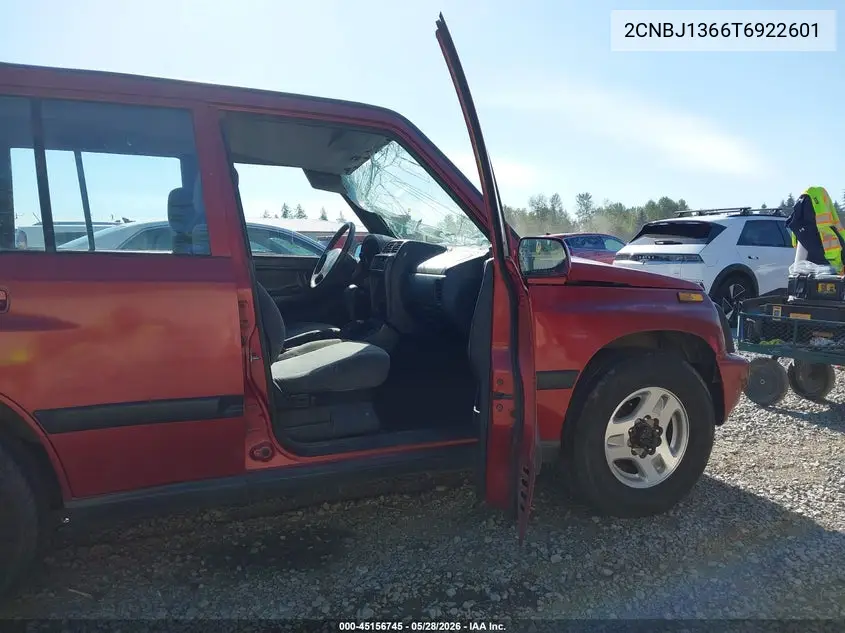 1996 Geo Tracker VIN: 2CNBJ1366T6922601 Lot: 45156745
