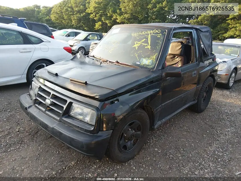 1996 Geo Tracker VIN: 2CNBJ1865T6926535 Lot: 45609450