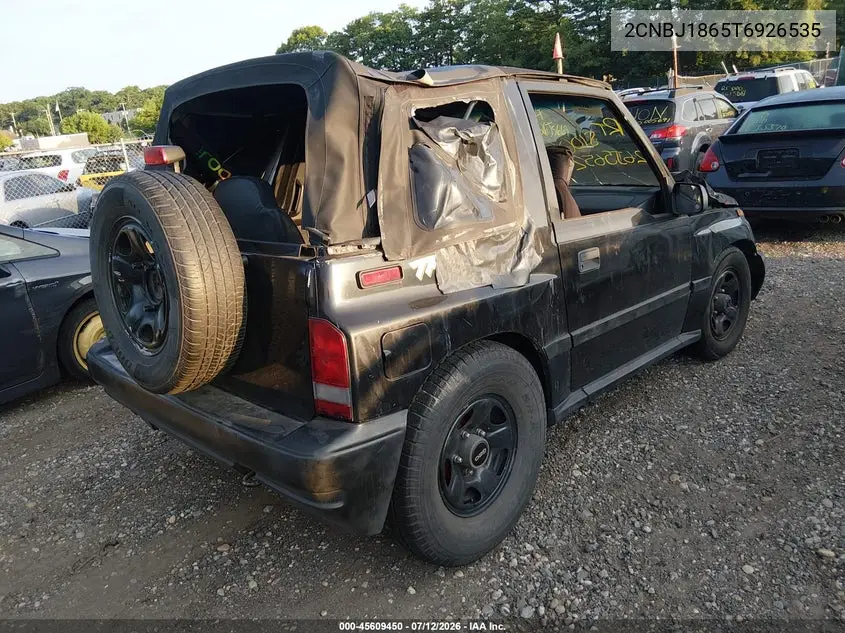 1996 Geo Tracker VIN: 2CNBJ1865T6926535 Lot: 45609450