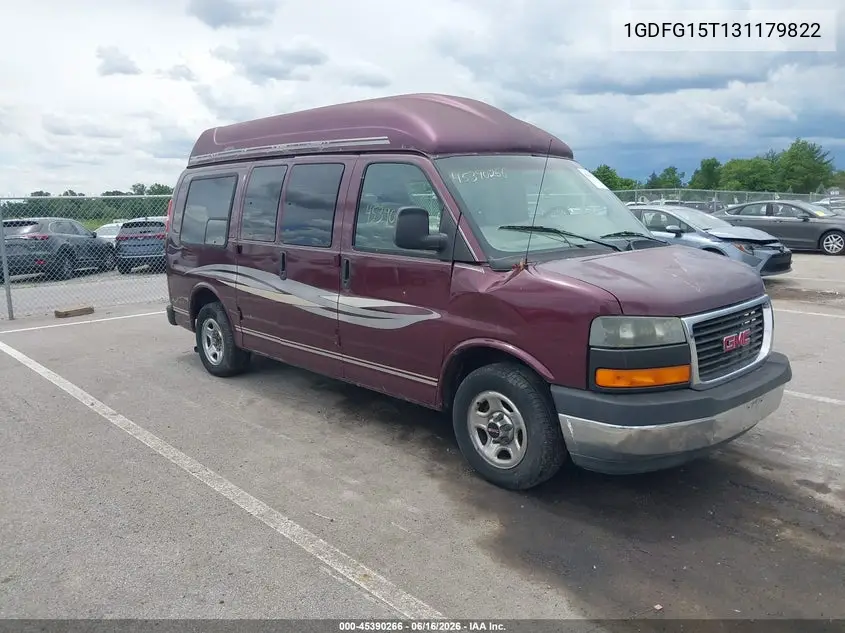 2003 GMC Savana Cutaway Standard/Standard W/C7L/C7N VIN: 1GDFG15T131179822 Lot: 45390266