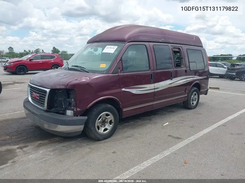 2003 GMC Savana Cutaway Standard/Standard W/C7L/C7N VIN: 1GDFG15T131179822 Lot: 45390266